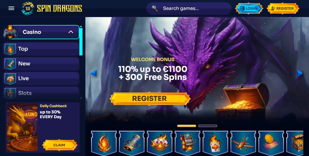 Spin Dragons Casino